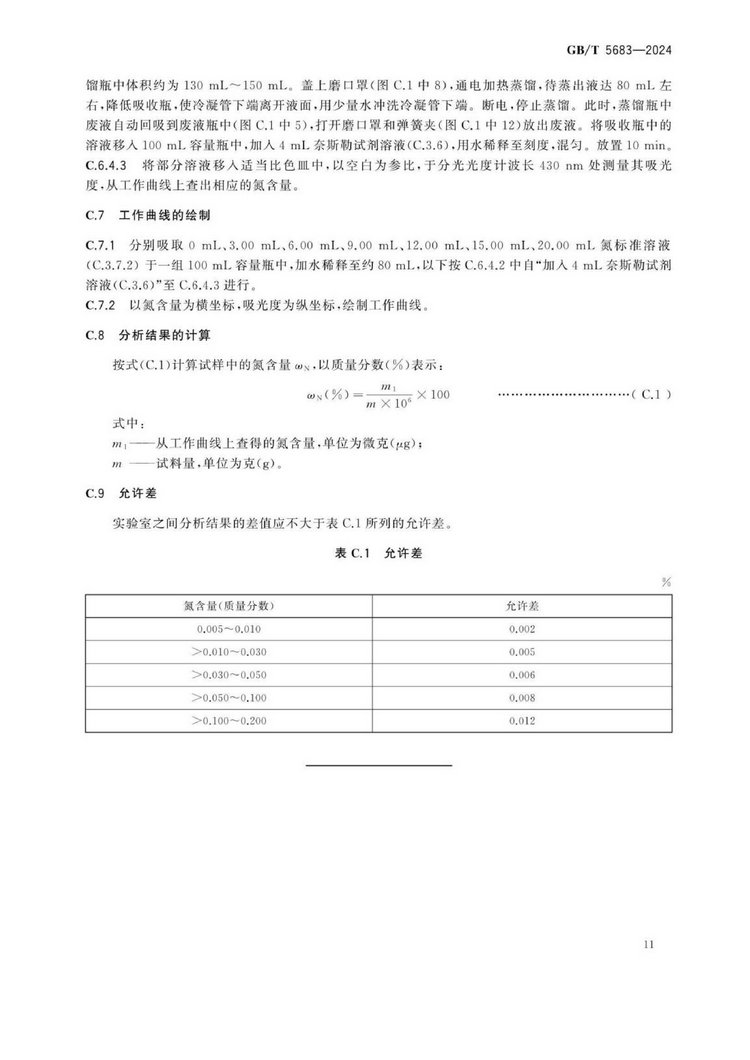 GB/T 5683-2024鉻鐵國(guó)家標(biāo)準(zhǔn)